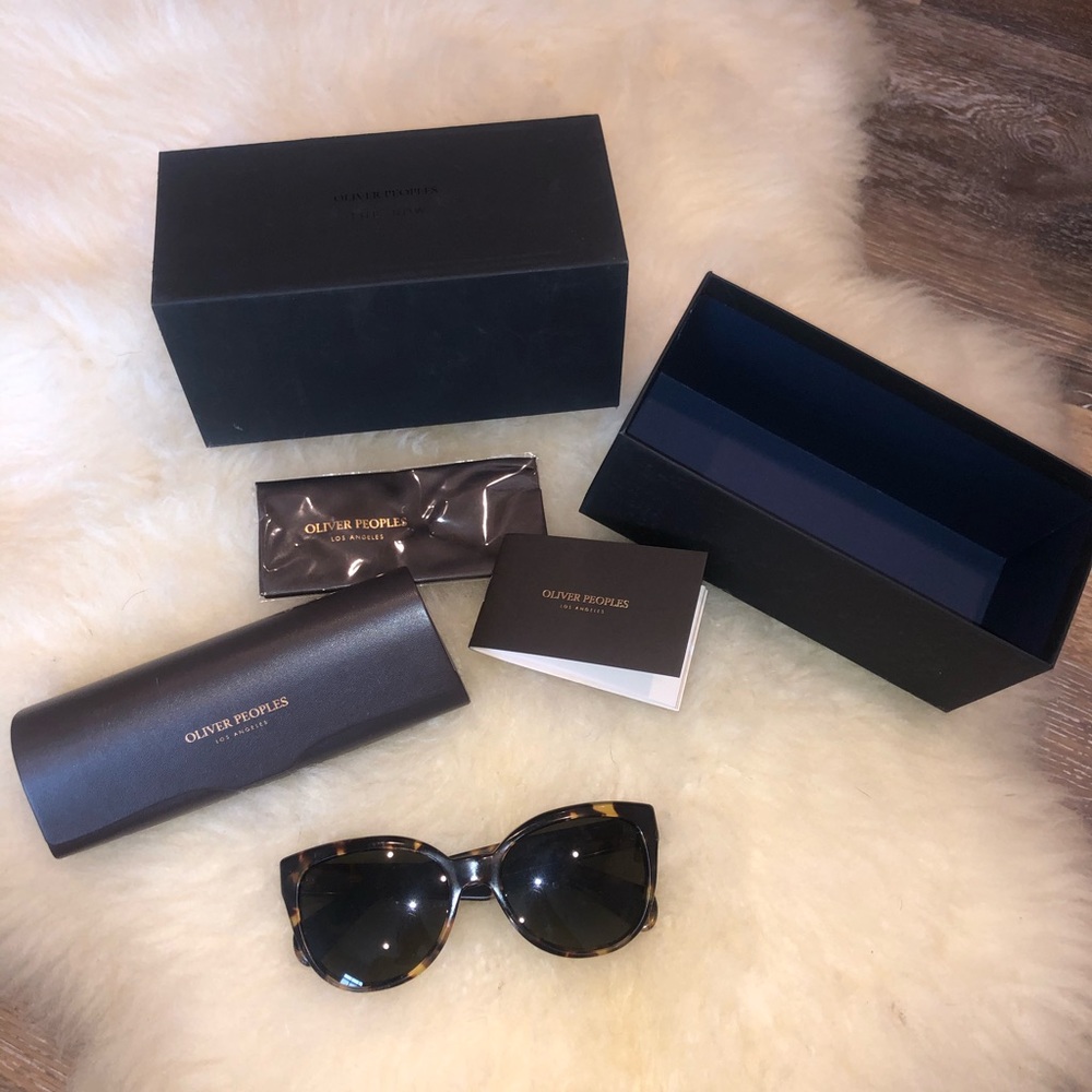 Oliver Peoples sunglasses  brown/blue